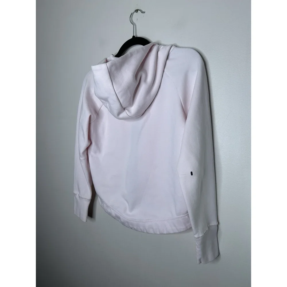 Nike Tech Fleece Hoodie Girls Pink Full Zip Pocket Jacket Youth Size Large
